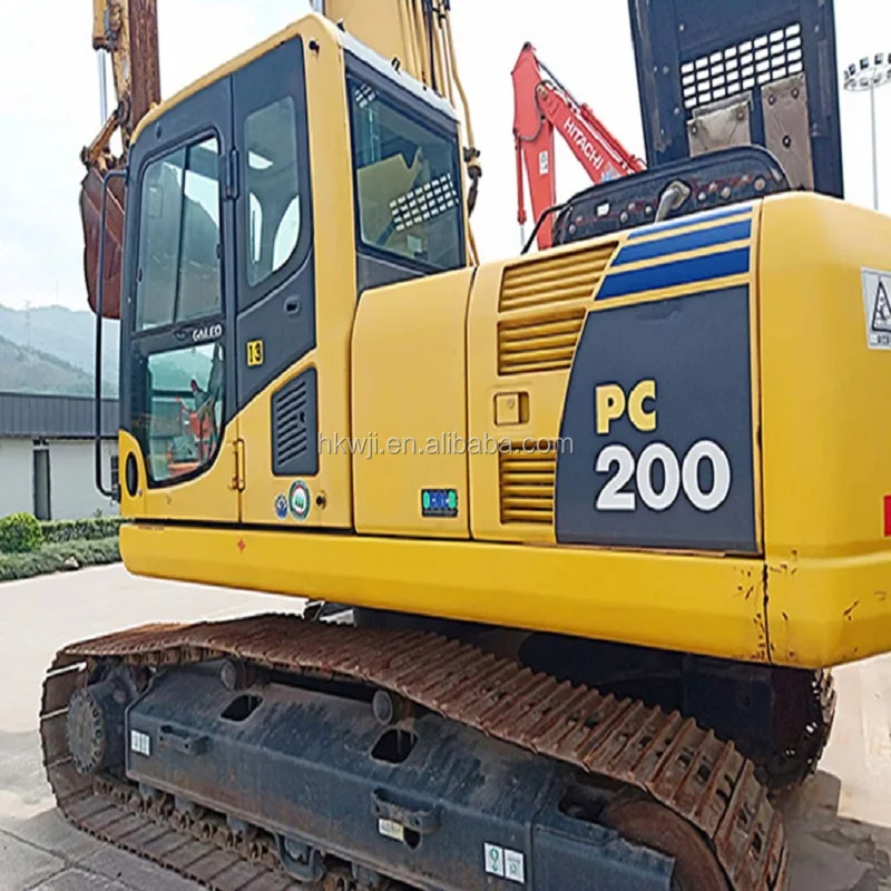 Hot Sale Used Komatsu PC 200 Crawler Excavator in Good Performance