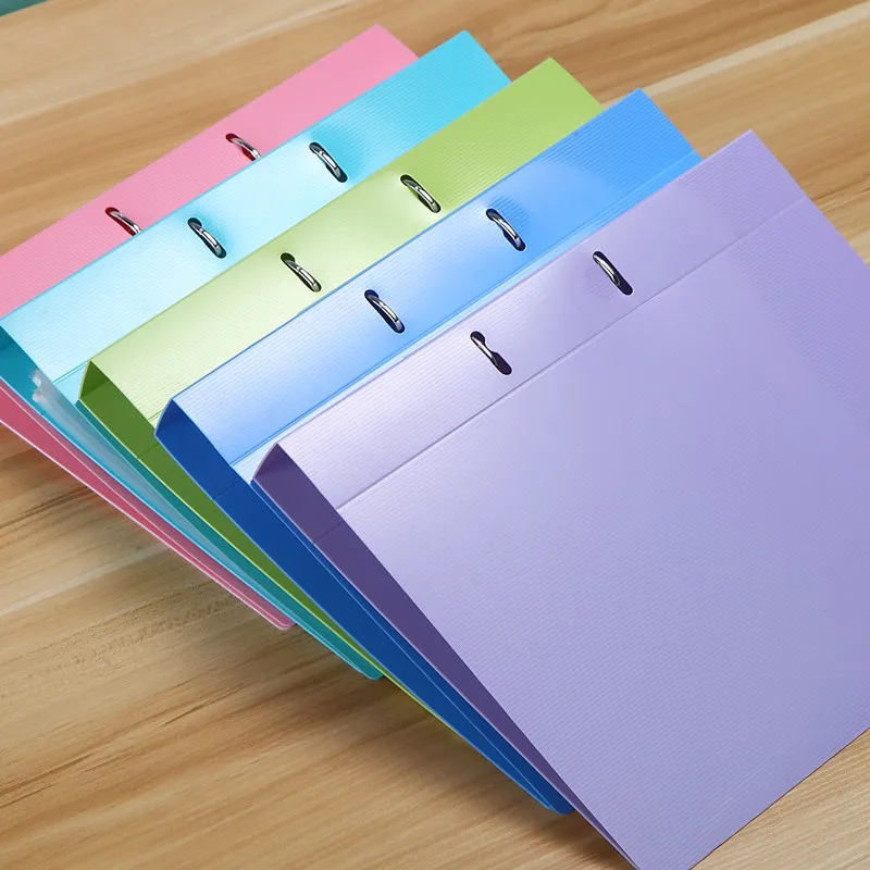 
Folder Cardboard A4 Popular Files Custom Factory Pp Leather Ring Binder Lever Arch File 