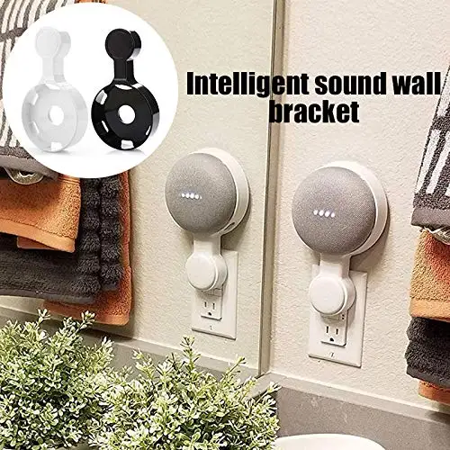 2021 New Outlet Wall Mount Holder for Google Home Mini, A Space-Saving Accessories for Google Home Mini Voice Assistant