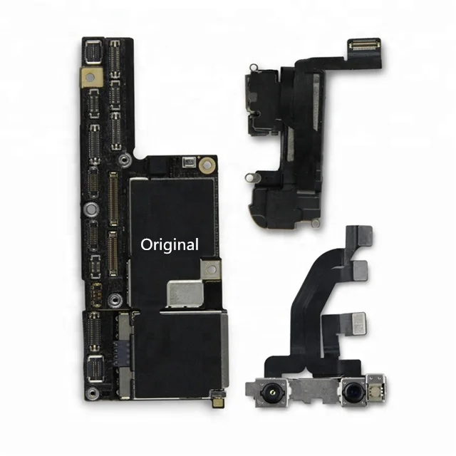 Ready to Ship Original fully tested unlocked Face ID,Without Face ID Motherboard for iPhone X 64GB 256GB