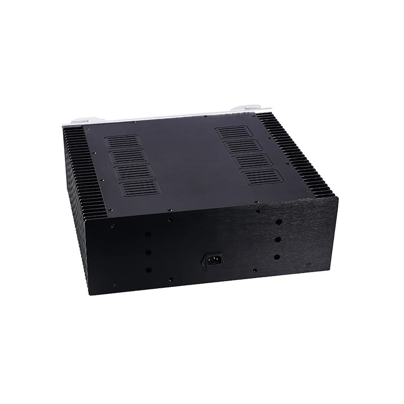 KYYSLB 410*440*150MM Amplifier Chassis Class A DIY Box CNC Enclosure All Aluminum Alloy Preamp Decoding Amplifier Case Shell