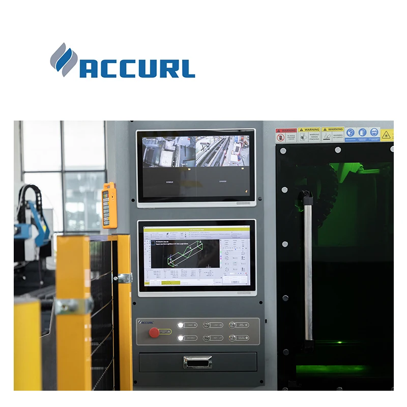 ACCURL 2024 TubeLINE BK Series Laser Tube Cutting Machine Factory Direct Pipe Laser Cutting Machine / Laser Tube Cutter for Sale