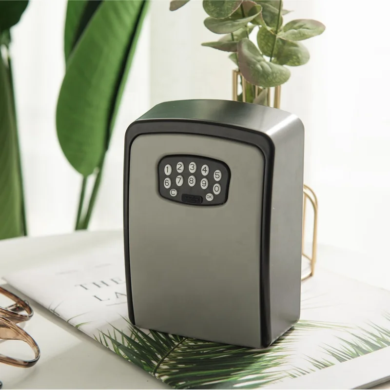 Smart key lock box APP password unlock wall mounted smart lock BOX02