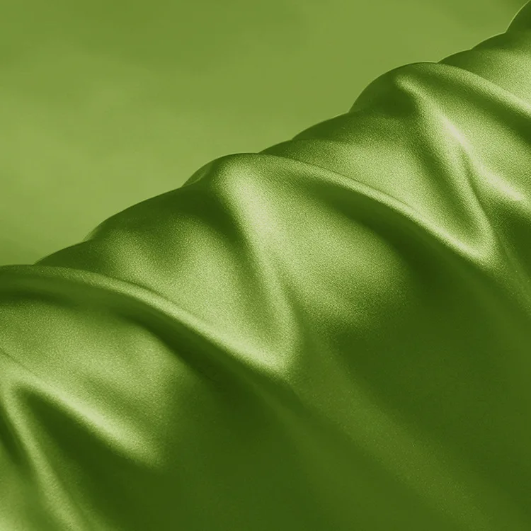 OEKO-TEX 100 Wholesale silk pure natural Satin silk fabric 16 19 22 25 30 mm custom charmeuse mulberry silk fabric