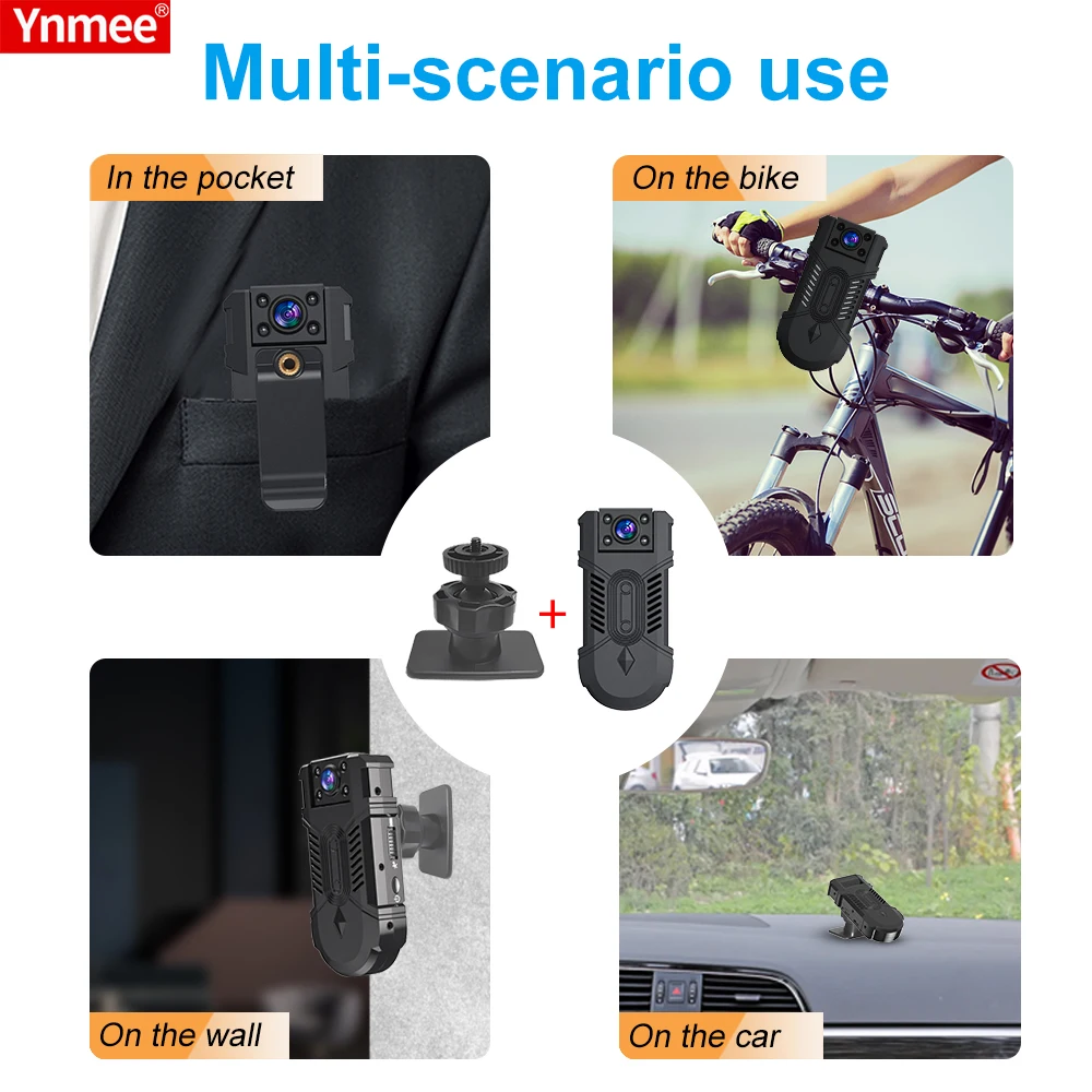 2024 Best Selling Camera WD18 Full HD 1080P WiFi Video Recorder Mini Camera Action Sports Wireless Wifi Body Camera