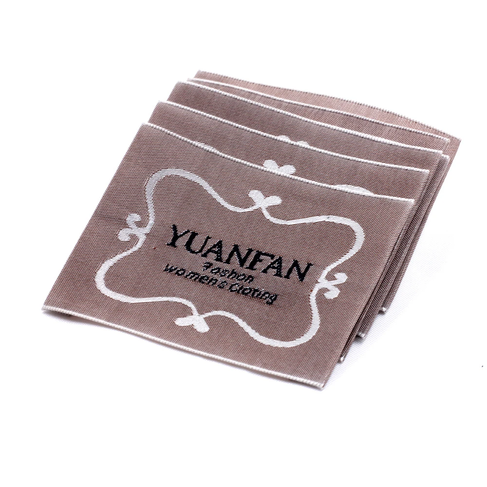 Factory Size Labels Black White Cotton Tags Woven Labels Fabric Garment Sewing Accessories Clothing Polyester for Baby 1000pcs