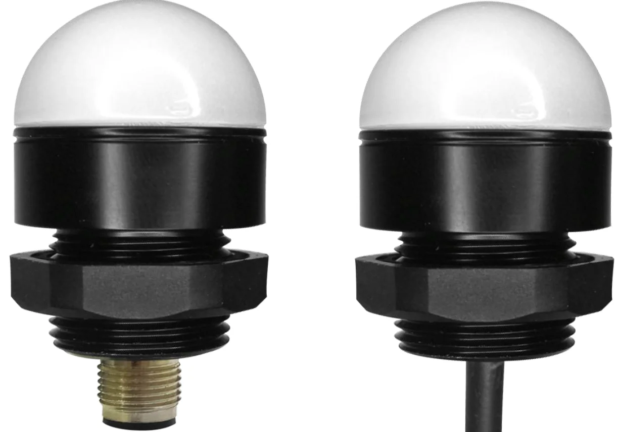 ONN-M4B PC Material LED Signal Tower Light Yellow Indicator Stack Light for CNC Machine Equipment Reliable PC-based Lamp Body