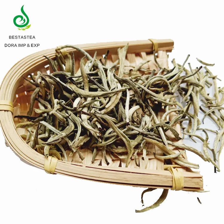 Factory Bulk Wholesale Spring Premium Jasmine Silver Needle Scented Tea  Fujian Jasmine white tea