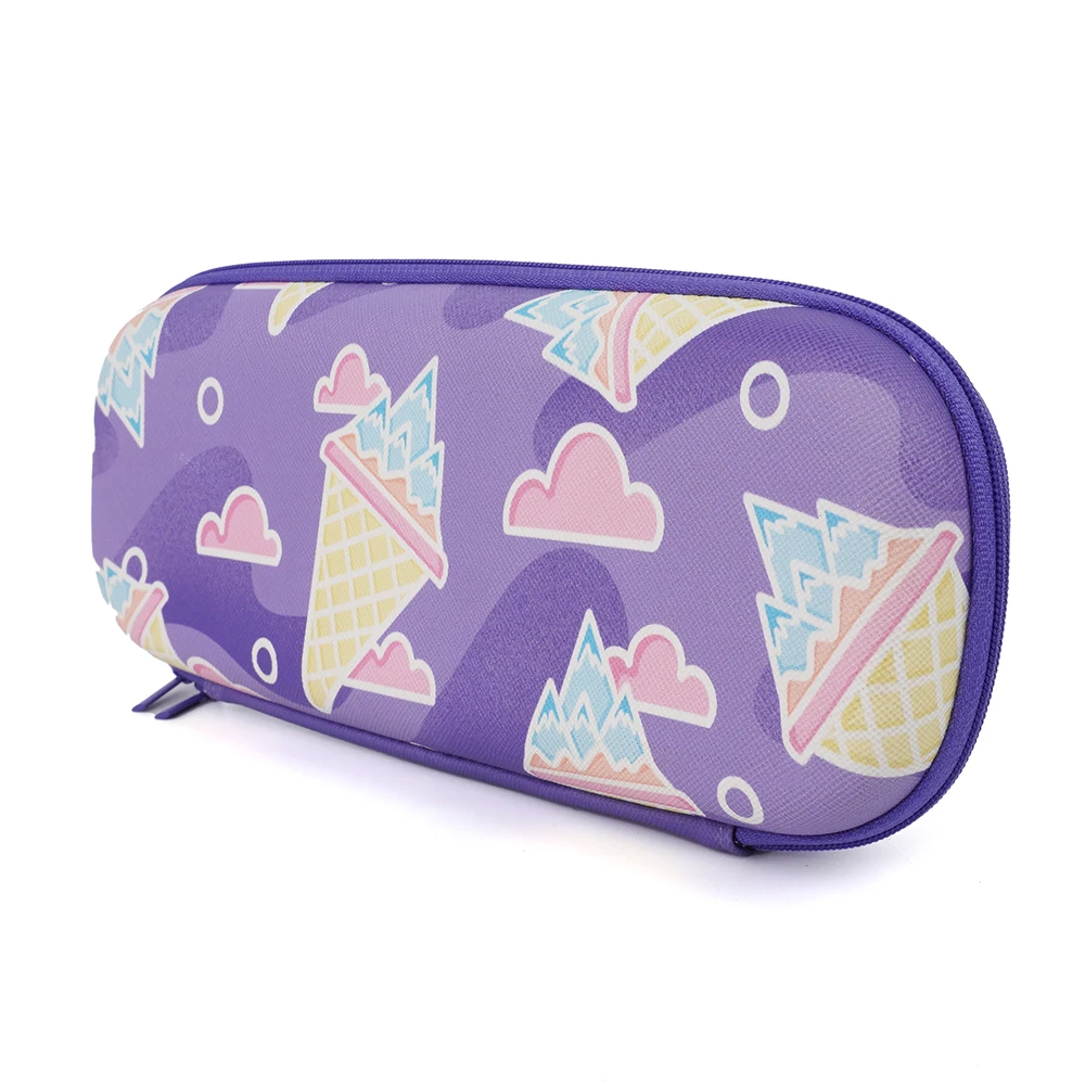 Best Selling Custom Pencil Case Custom Print Cute Carton EVA Pen Pouch Box School Students Pencil Kit