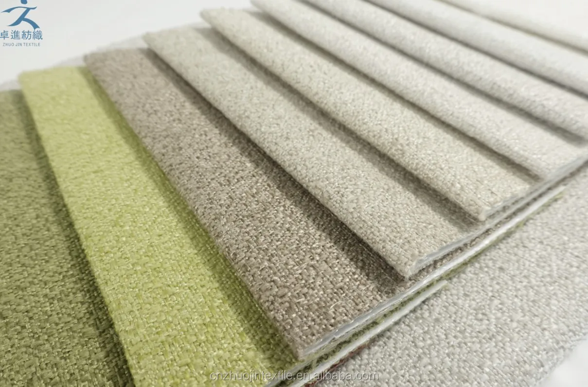 wholesale  new products on china market linen fabric for sofa