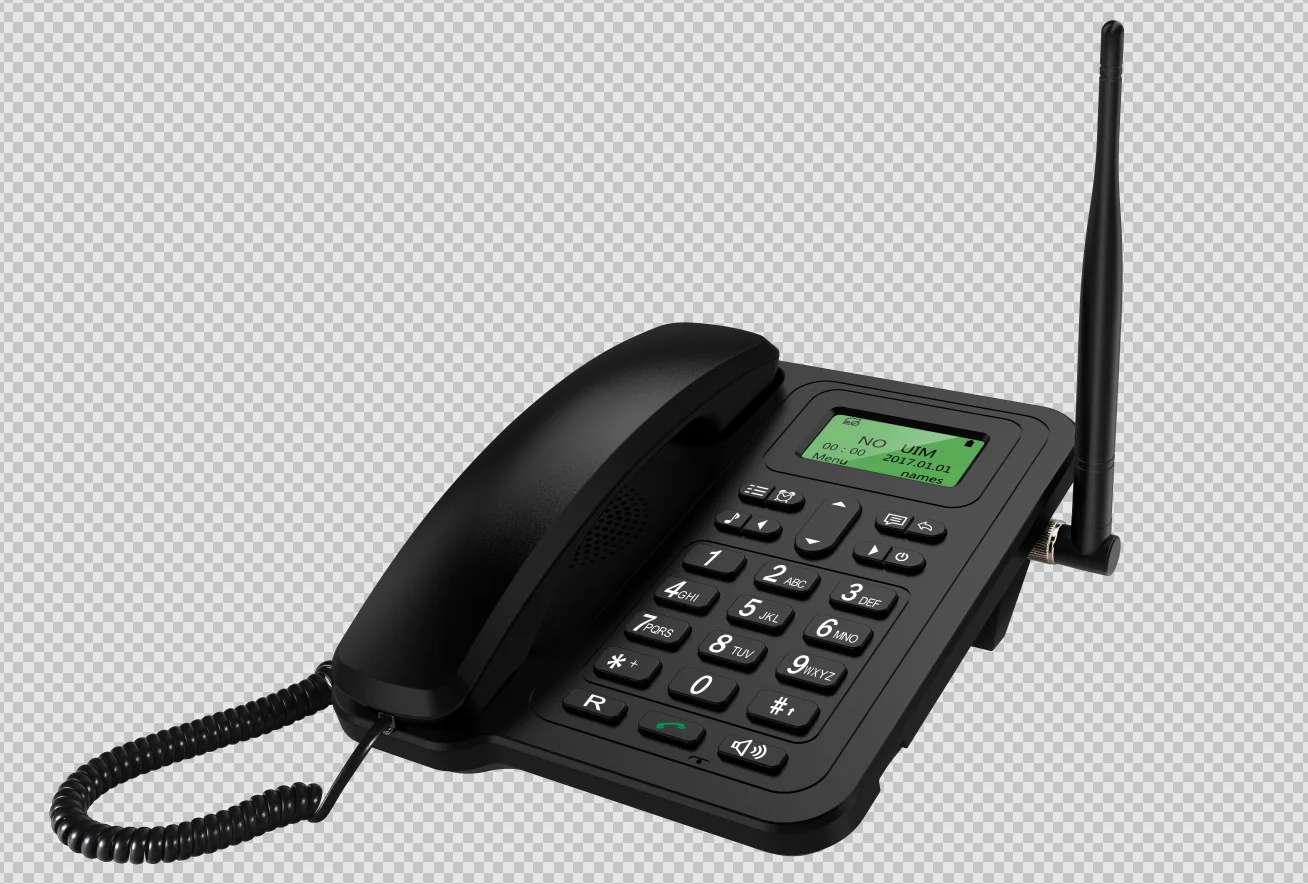 Беспроводной телефон с двумя Sim-картами Поддержка FM-радио 2G GSM беспроводной стационарный gsm