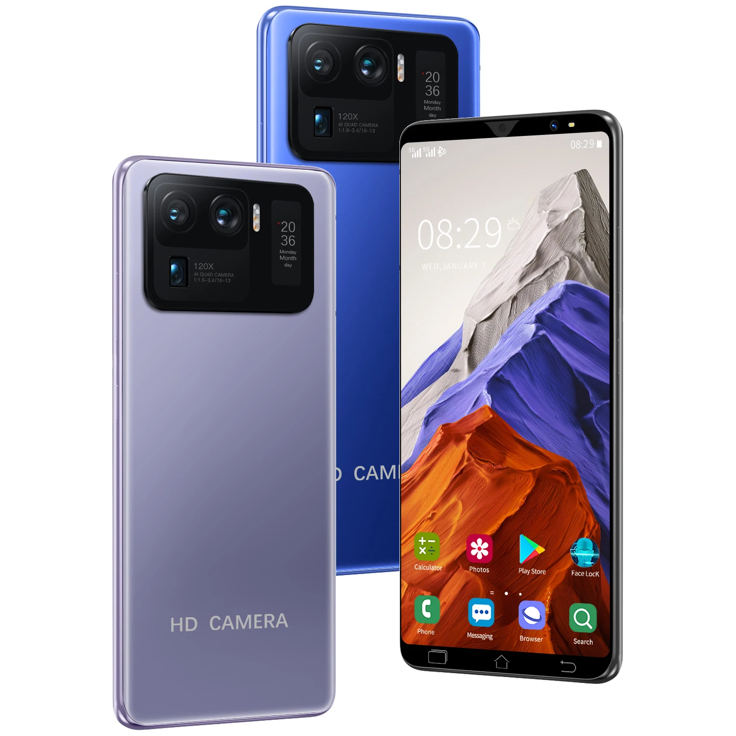 high quality unlocked smartphones 128gb 5g telephone oem android smart phones With Stable Function