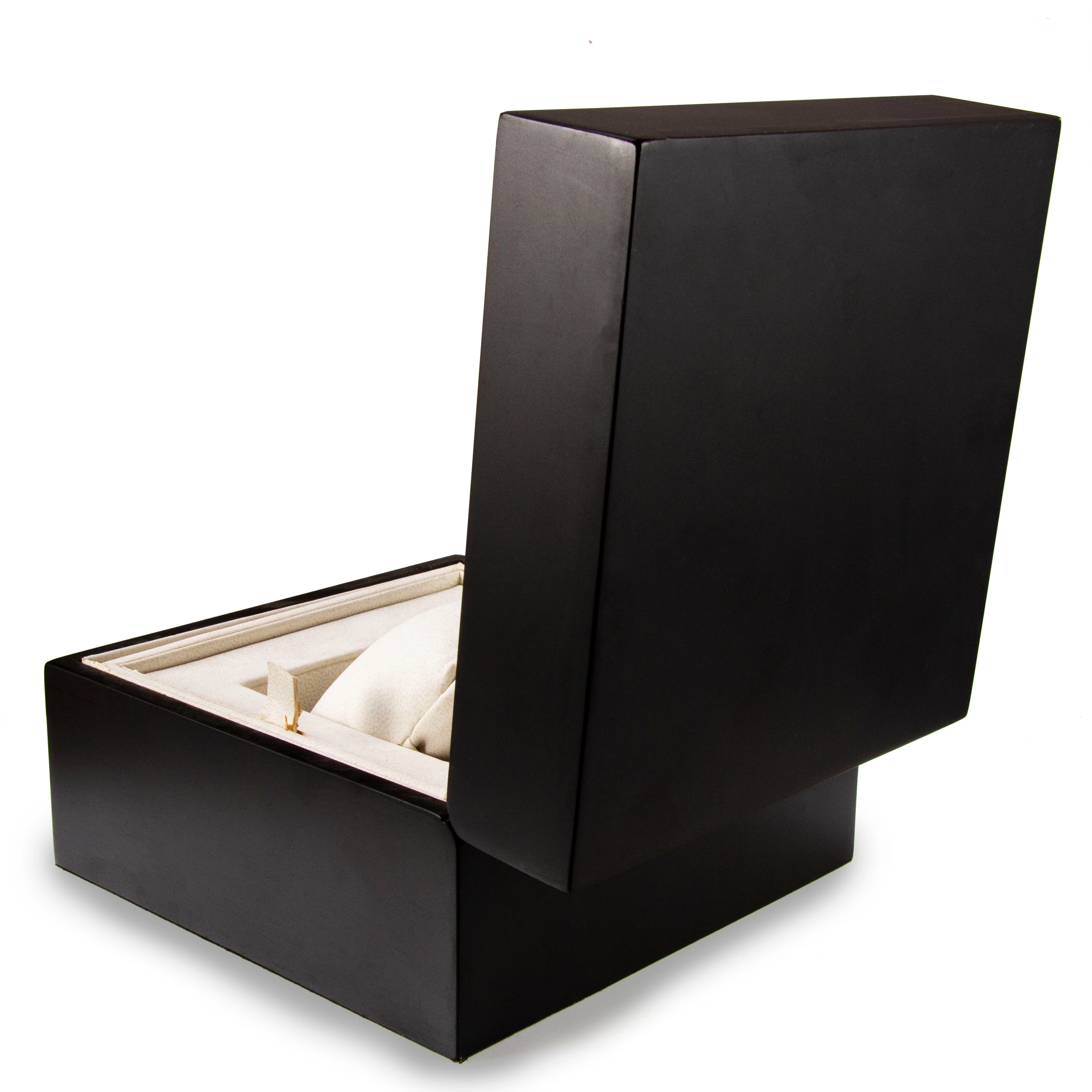HIgh Eng Custom Packaging Showcase Black Wood Luxury Watch Box