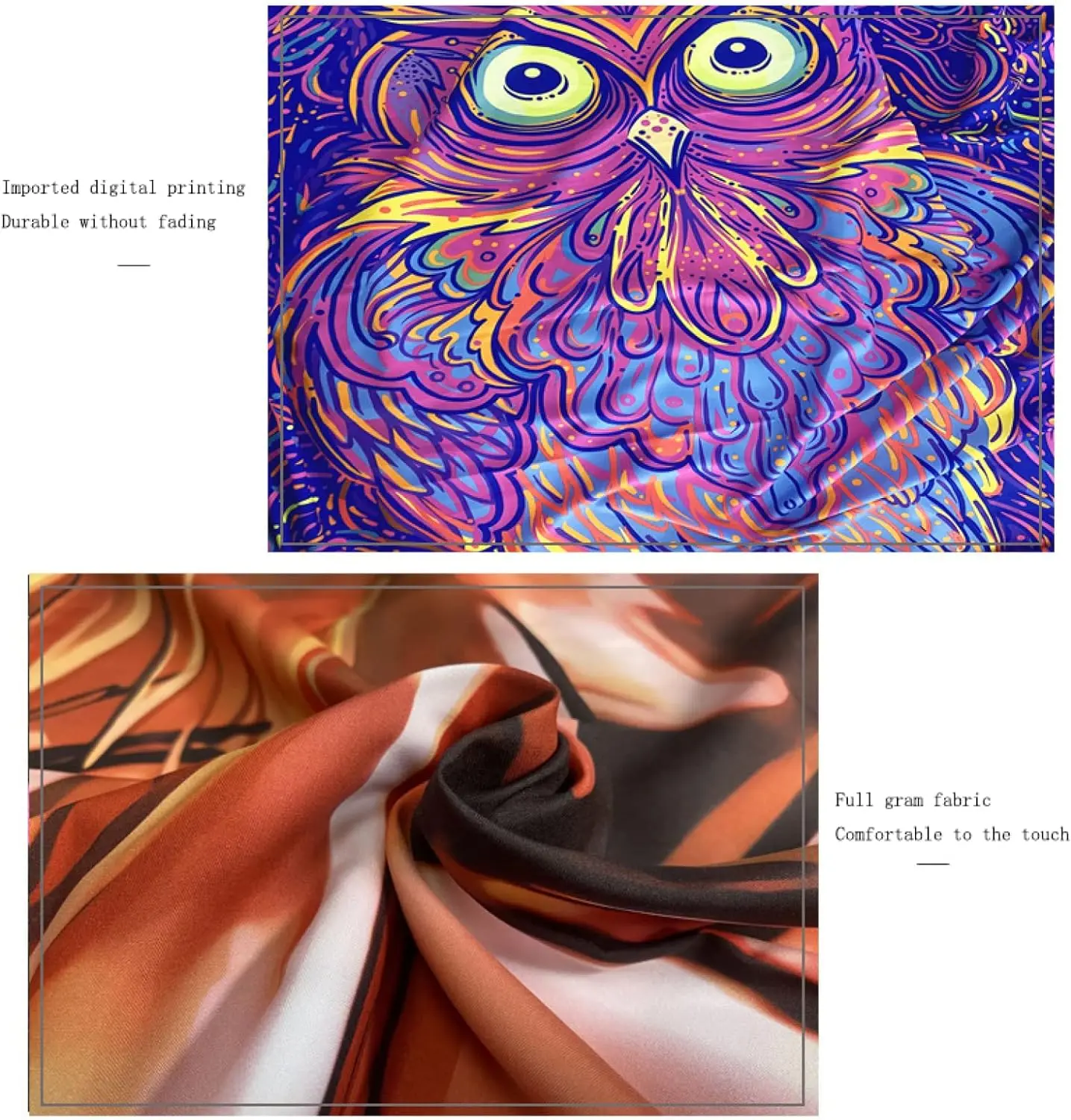 Custom Wall Tapestry Wall Hanging,Black Light Sunrise Mountain Tapestry UV Reactive Trippy Neon Tapestry