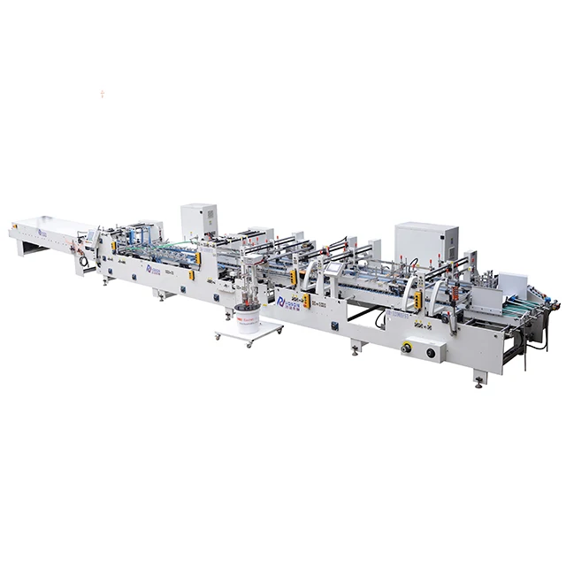 [JT-800GS] Factory Price Popular 4 6 corner Automatic High Speed Carton Folder Gluer