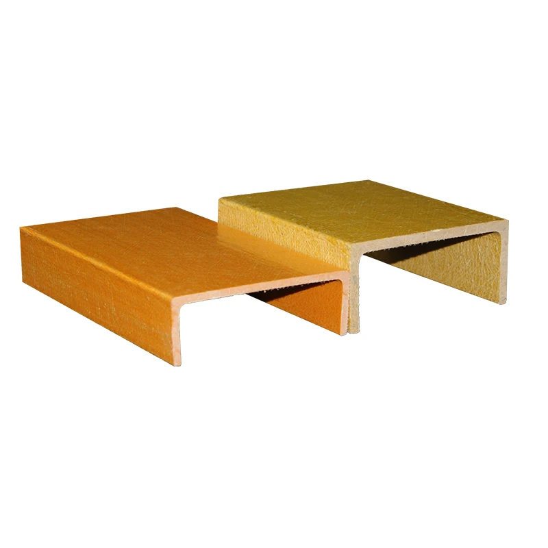 Factory supply Structural frp support channels c channel bar and u channel beam