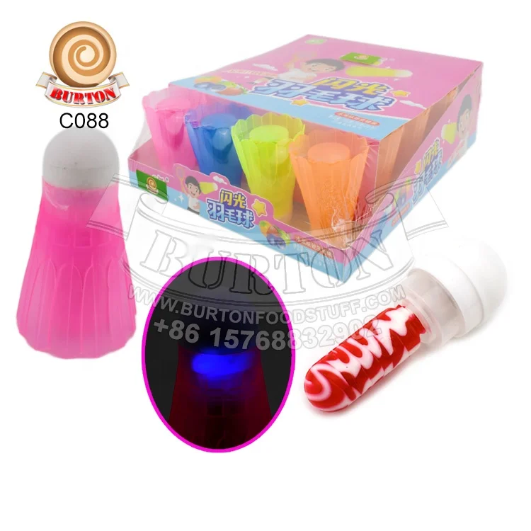 Оптовая продажа милый инструмент в форме кисти свисток игрушка конфеты с выпрыгивающими конфетами