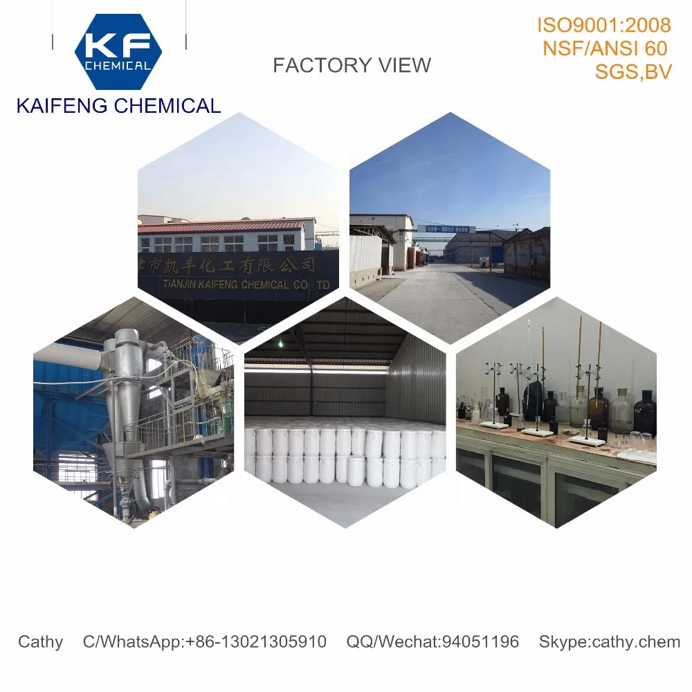 
Bleaching Calcium Hypochlorite 60% Powder for Water Treatment Chemical 