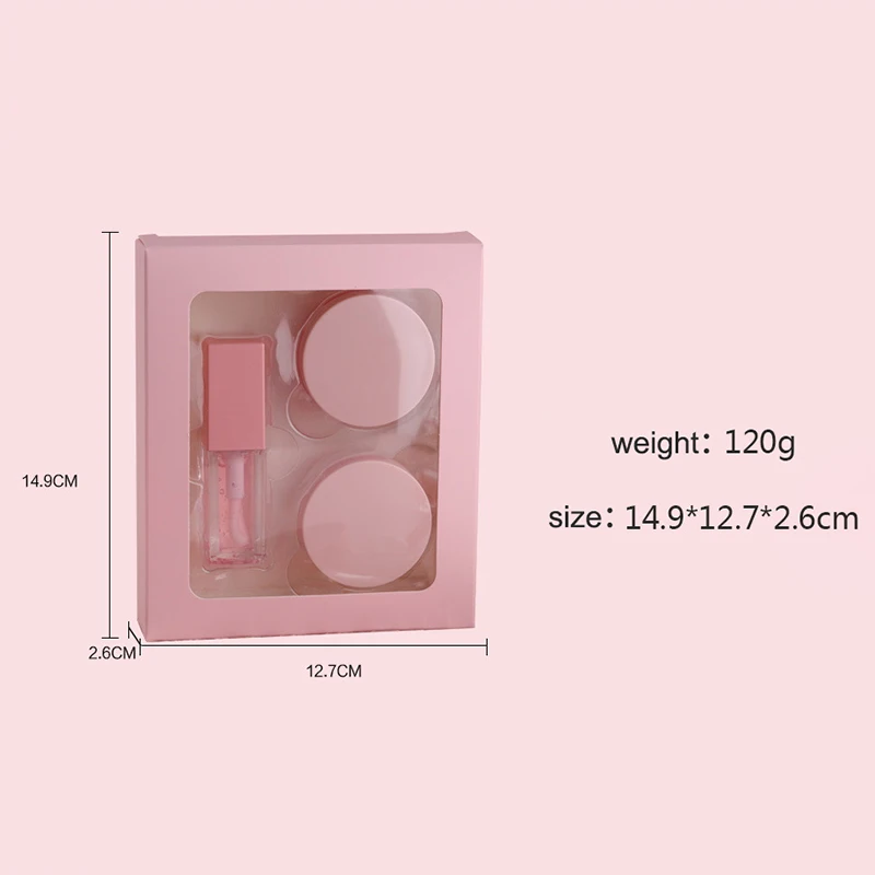 Lip Care Set Moisturizing Hydrating Vegan Plumping Remove Dead Skin Lip Scrub with Lip Oil Tint
