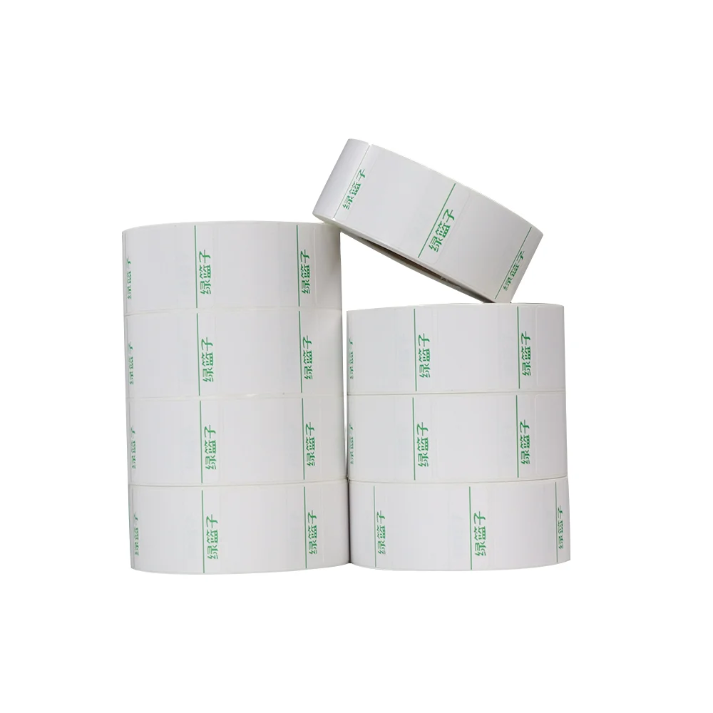 Customized Sticker Thermal Label Printed Price Tags Colorful Supermarket Label Weight Scale Barcode Stickers