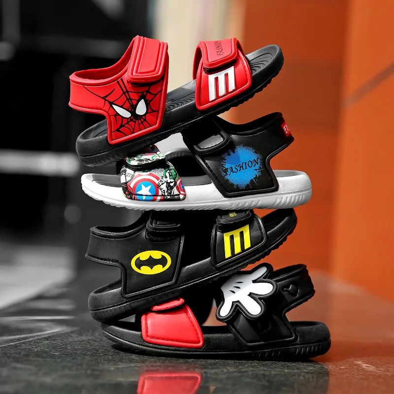 Cartoon design light weight EVA baby  beach sandals Kids Sandals