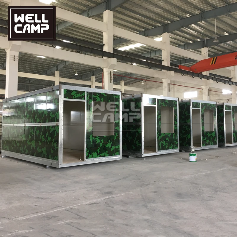 Folding container cafe shop in New Zealand prefab modern farmhouse custom manufactured homes