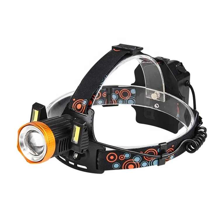 Manufacturer Direct Sales Outdoor Waterproof Camping 300 Lumen Led Adjustable Focusing Head Lamp