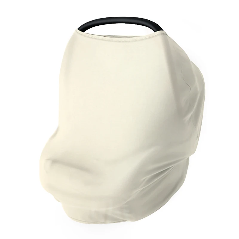 New Arrival Nursing Scarf Breastfeeding Cover Solid Color Breathable  Bamboo Fabric Baby Car Seat Cover
