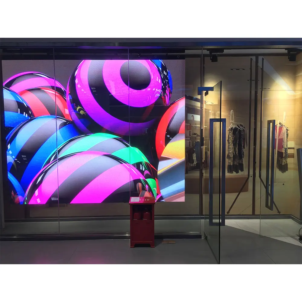 Stacking Pixel Pitch P3.9 mm Window Display Led Passo Video Wall Pantalla Aluminum Outdoor Backdrop Panel Big Backstage Screen
