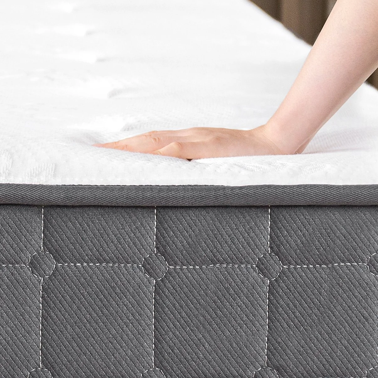 Twin Bed Full Size Latex Pillow Top Mattress For Sale Rolled Up Bonnell Spring Pu King Queen Twin Foam Mattress