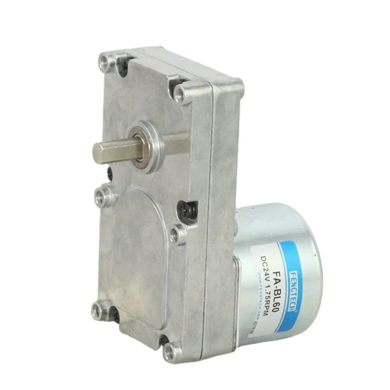 FengTech Galvanized Aluminum Alloy Bldc  Pellet Stove Auger Motor FA/GF-BL60