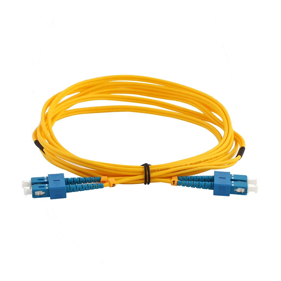 
Fast Delivery SC UPC to SC UPC SM Duplex Optical Patch Cord 