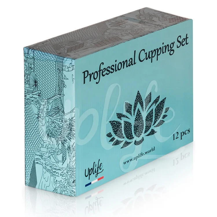 Most Popular 12pcs Cups Equipments Of Traditional Vacuum Cupping For Chinese Cupping Massage Set