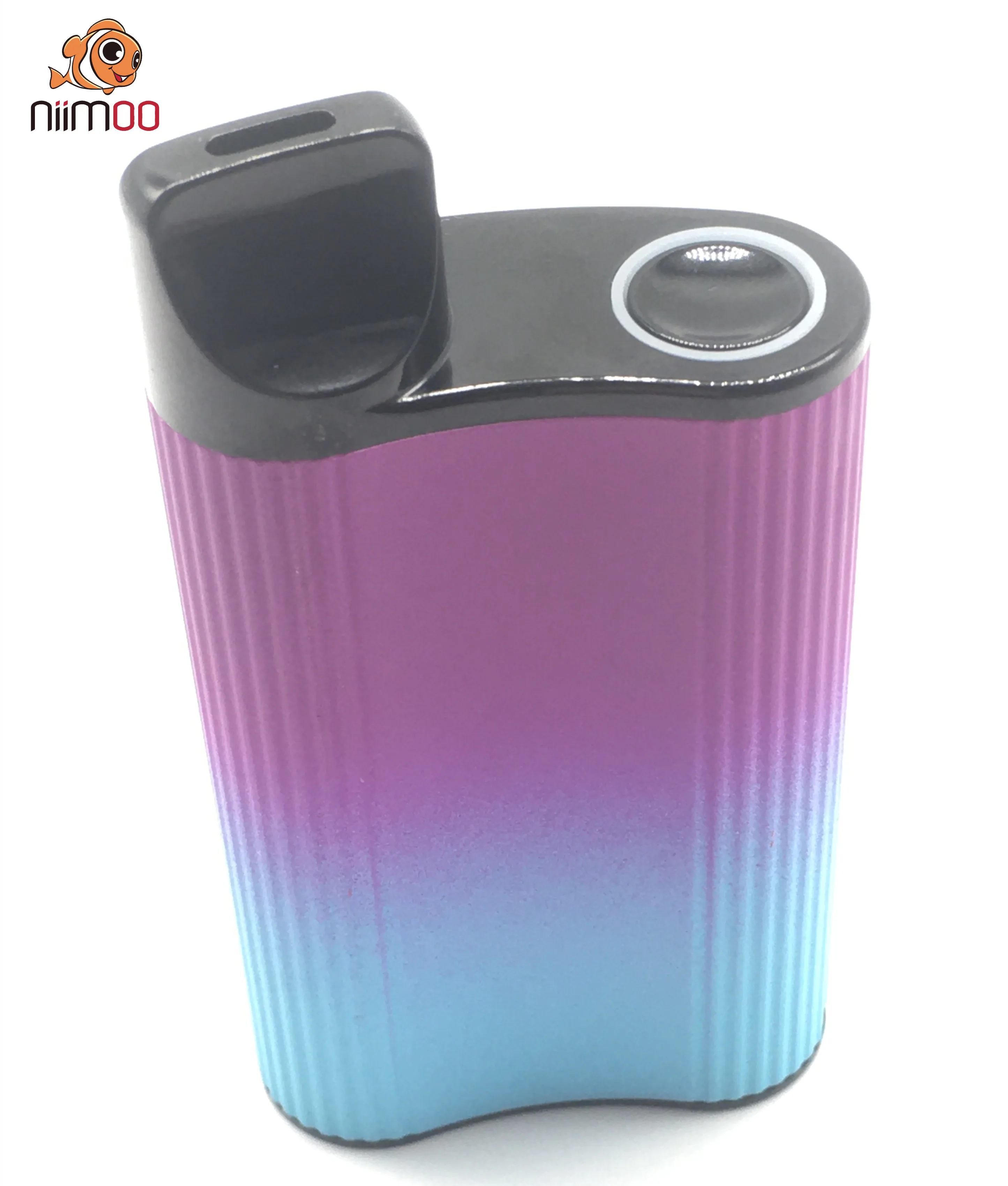 Niimoo Wholesale stock high quality vaporizer 2 in 1 built-in 600mah battery vape rechargeable mesh coil gunpod