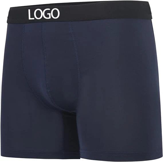 Custom Logo Underwear Men Comfortable Boxers for Men Panties Male High Quality Underpants Cotton Briefs Wholesale