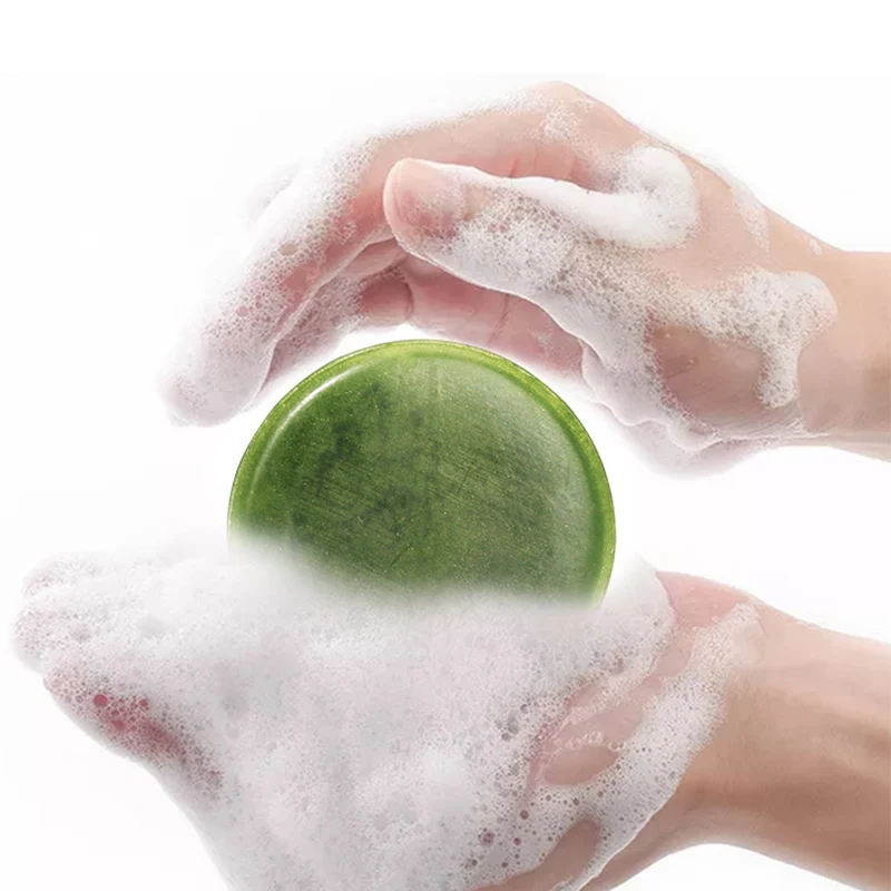 OEM Oil Control Hemp Soap Facial Deep Cleansing Acne Treatment Hydrating Moisturizing Whitening Handmade Soaps Body Bath Soap