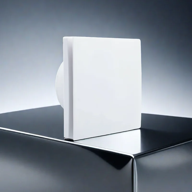 Fan Manufacturer Own Brand Low Noise Air Venting Wall Mounted Humidity Sensor Exhaust Fan For Kitchen Bathroom