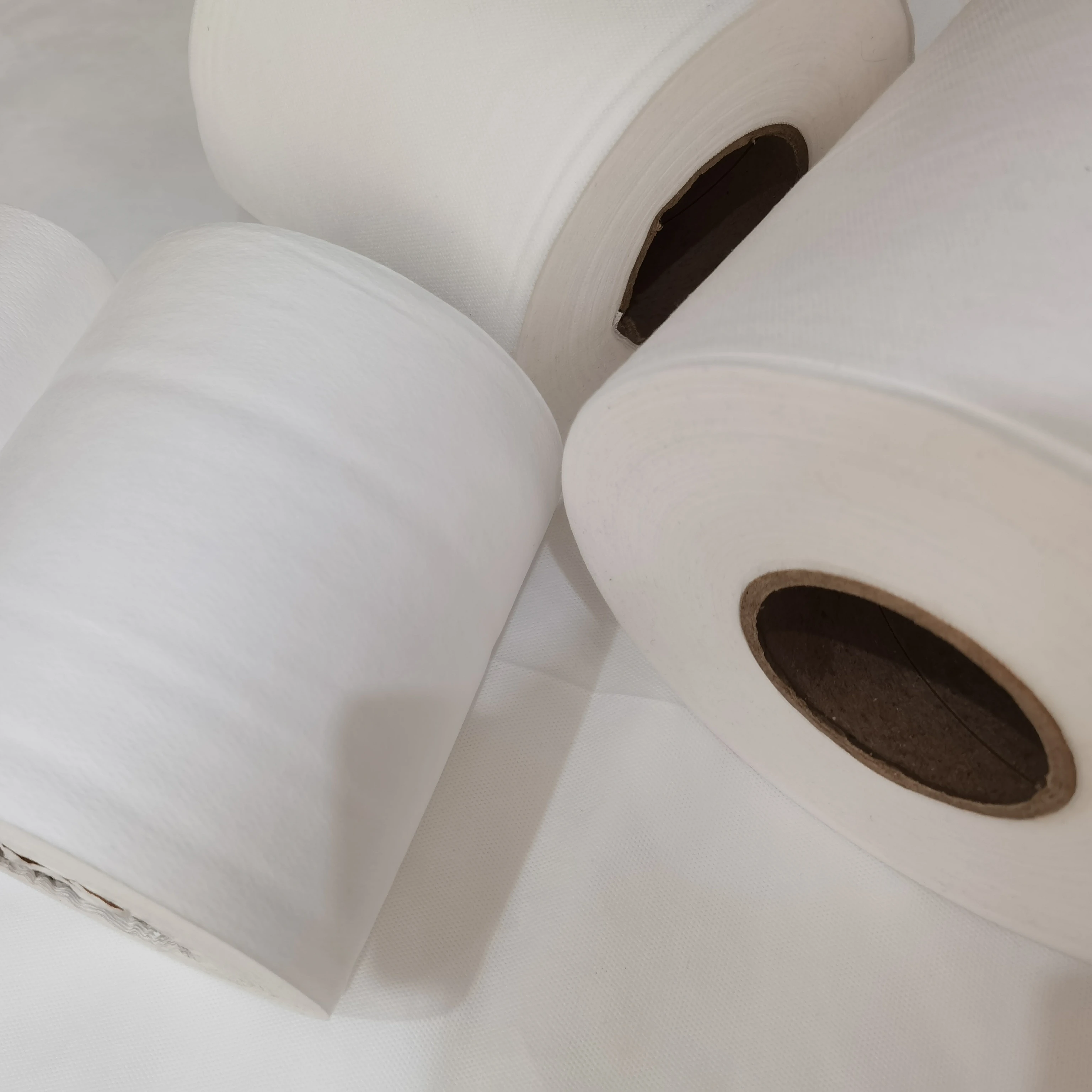 Мелтблаун нетканый материал полипропиленовое белое сырье расплавленная ткань