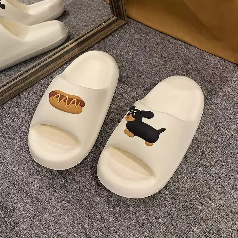 Summer Simple Soft Sole slippers Open Toe Non-slip Eva Outdoor/indoor Bathroom Wear slippers Soft Sole Shoes