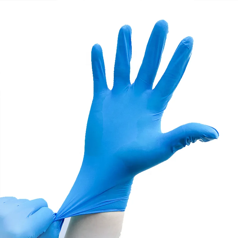 Industrial nitrile chemical resistant gloves coating & paint gloss thick nitrile gloves for wallpapers/wall coating