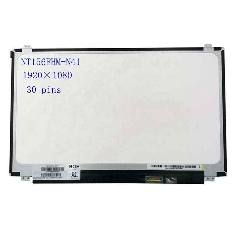 
15.6 inch slim laptop lcd screen NT156FHM-N41 N156HGE-EA1 panel matrix 30PIN HFD1920X1080 