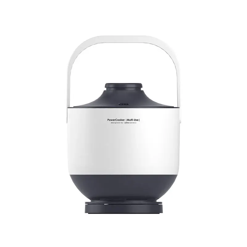 Lightweight portable electric cooker Handle integrated with touch control panel multi use powerCooker