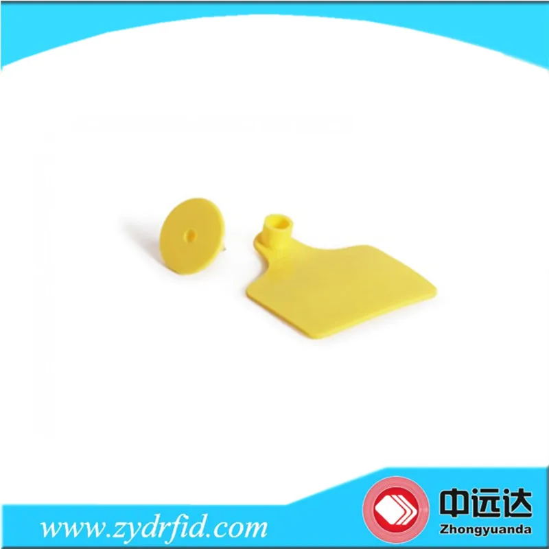 Wholesale rfid animal chip cattle numbering ABS tag livestock UHF ear tag for cow