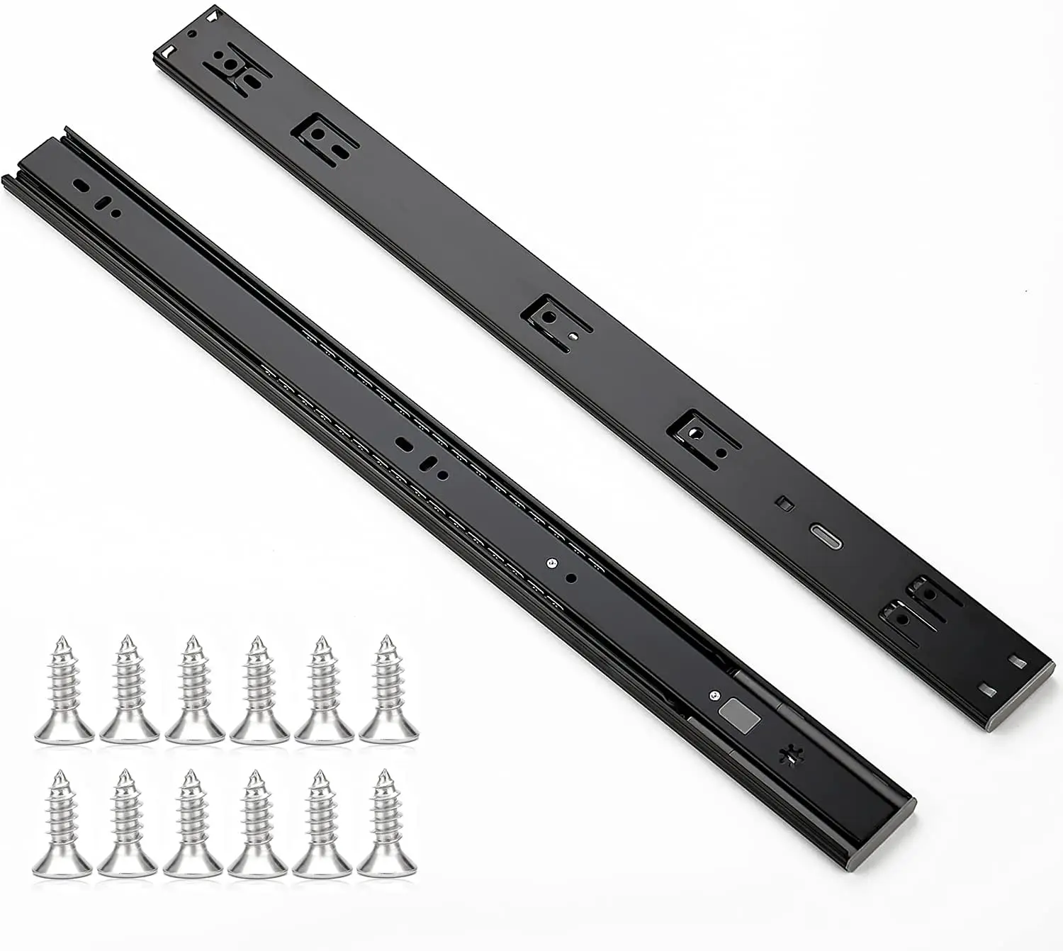 Горячая Распродажа, слайды с шарикоподшипником, направляющие, боковое Крепление, слайды для выдвижных ящиков, мягкое закрытие ящика