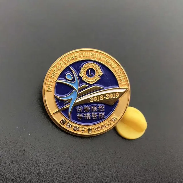 Shenzhen Custom Customized Bulk Logo Maker Metal Car Emblem Lapel Pin Badges