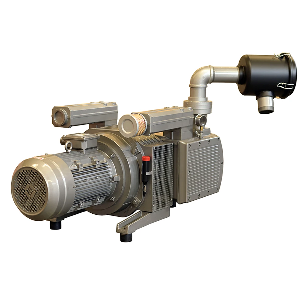 5.5KW Золотой мост 250 m3/h KVF250 сухие Безмасляные ротационные лопастные вакуумные насосы для деревообрабатывающий станок с ЧПУ