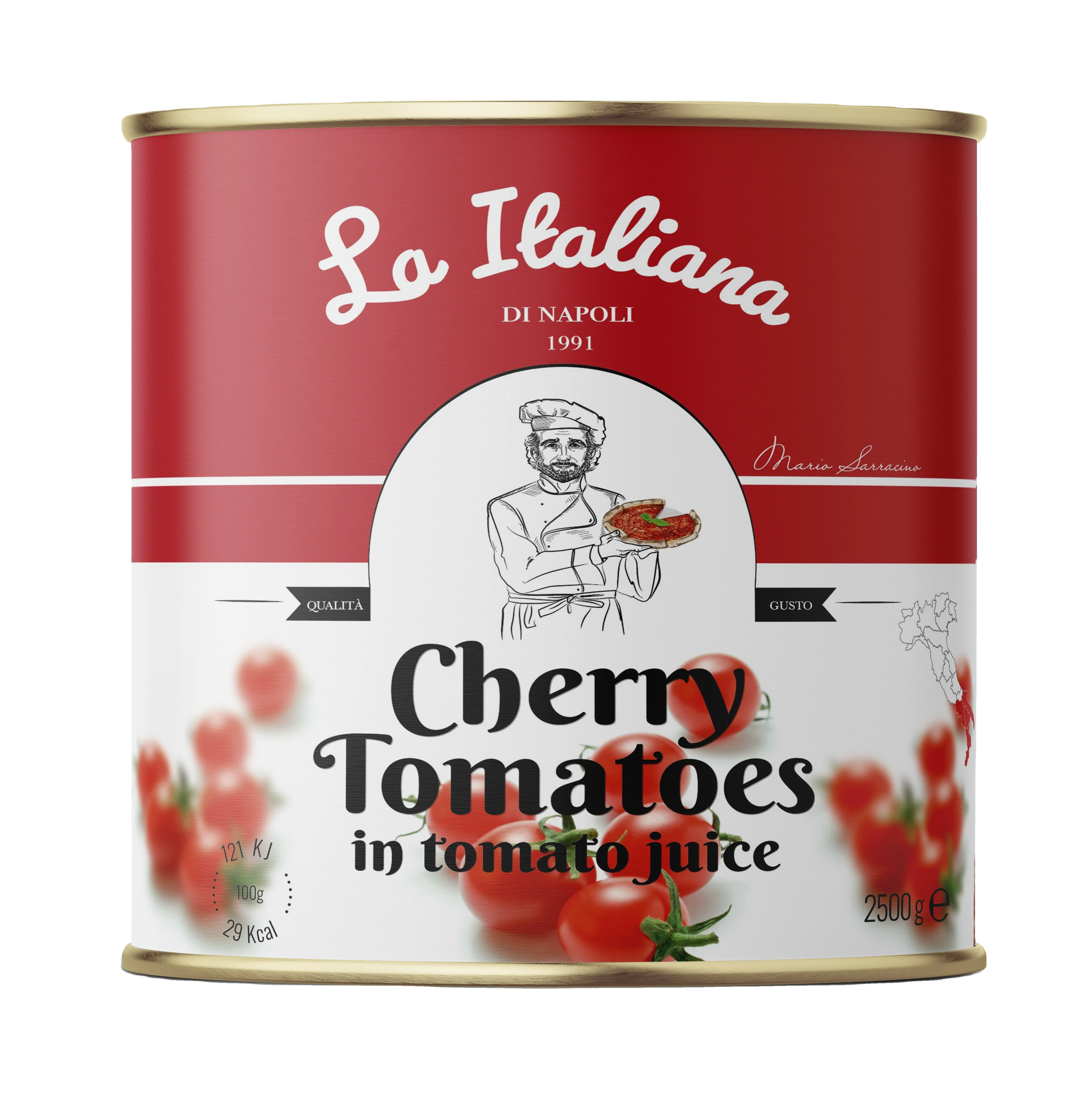 Cherry Tomatoes tin 2500g