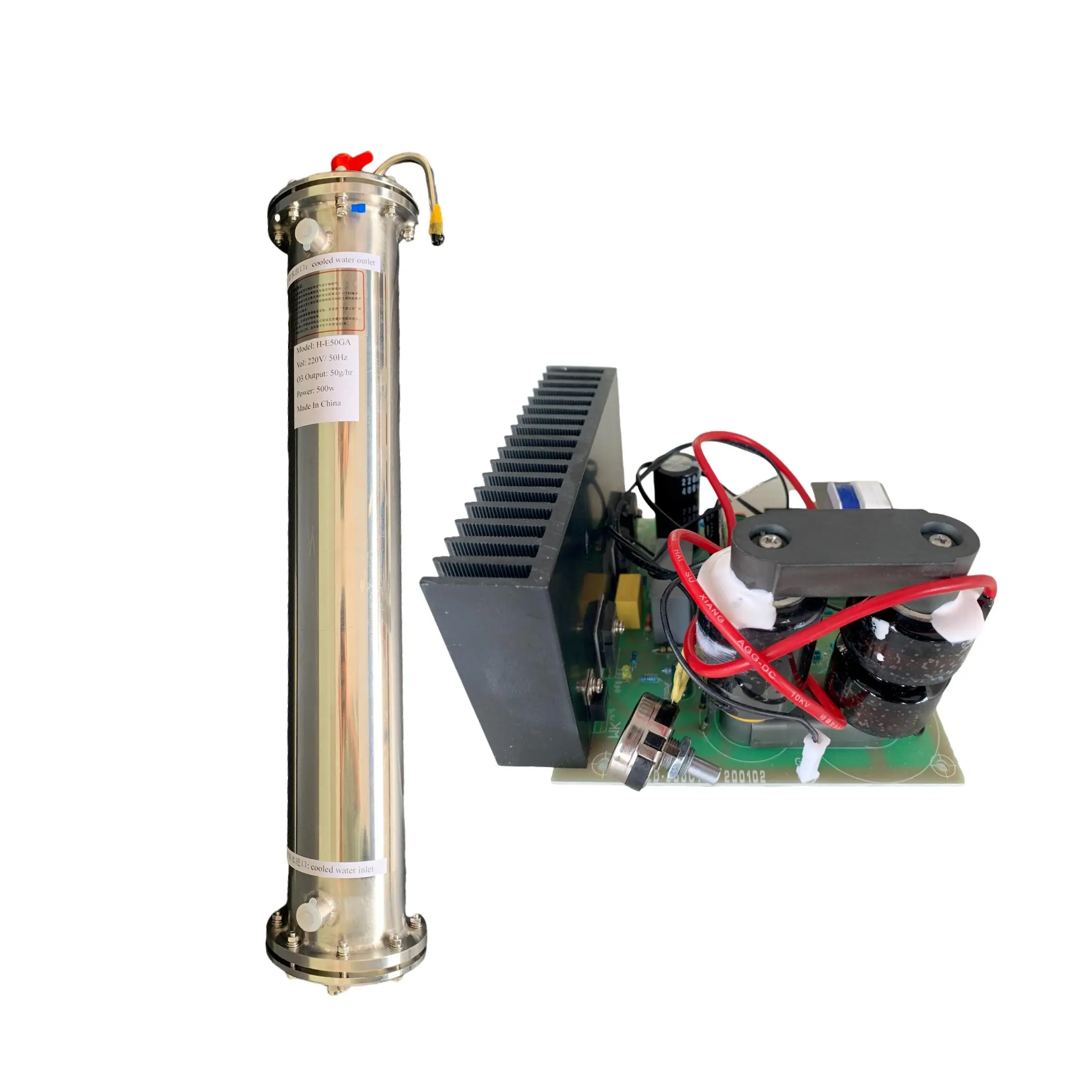 30g High purity alumina ceramic dielectric material ozone tubes enamel tubes for agriculture