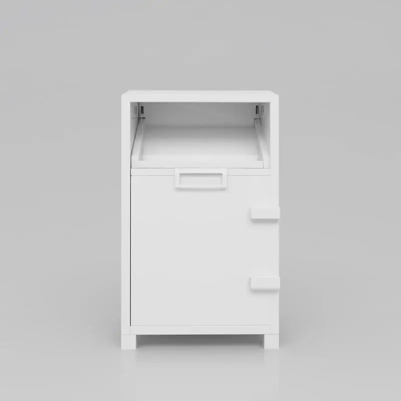 Large Volume Clothing Recycling Bins Outdoor Metal Garbage Bin Storage Box Steel Recycling Bins Print Custom Logo Powder Coated