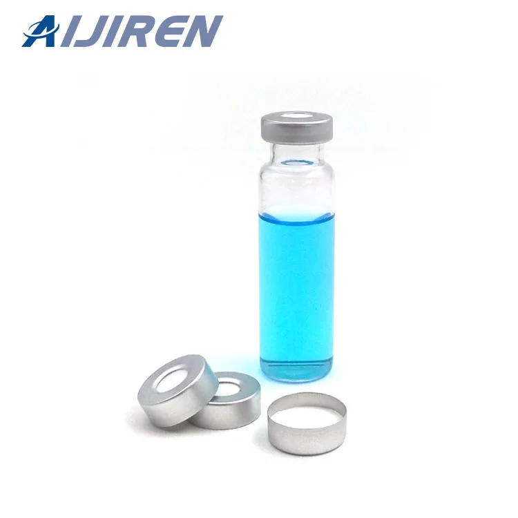 AIJIREN lab wholesale  Amber 10ml headspace  glass bottle  10ml laboratory bottles  for Shimadzu Aglient GC-MS system